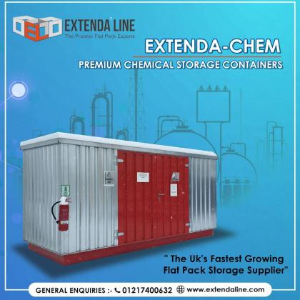 Chemical Storage Containers | Storage Container Shed  | Extenda Line – UK