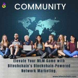 Elevate Your MLM Game with Bitechchain's Blockchain-Powered Network Marketing.