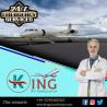 Choose Advanced Medical Aid Air Ambulance Service in Kolkata by King